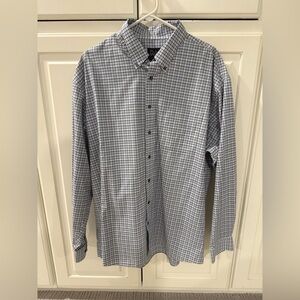 Jos. A. Bank Traveler Plaid button down  Shirt